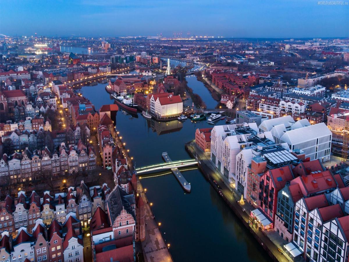 Apartament Gdansk Przy Sercu Starowki Calkowicie Nowy 2021, Beautiful Apartment In The Old Town Bulit 2021 Kültér fotó
